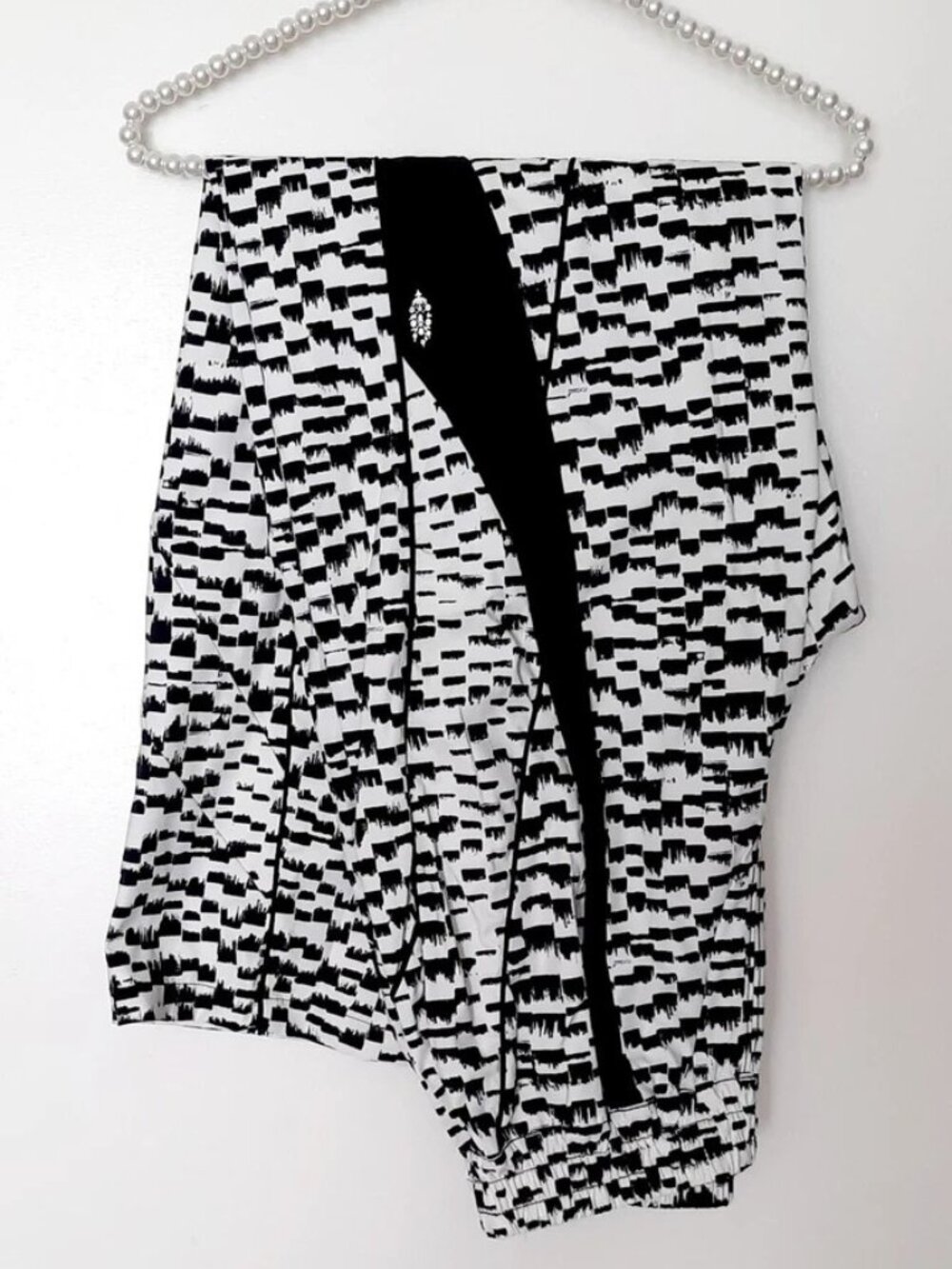 Free People FP Movement Aces Printed Pants Scratch Concrete Combo Size M - Picture 13 of 13